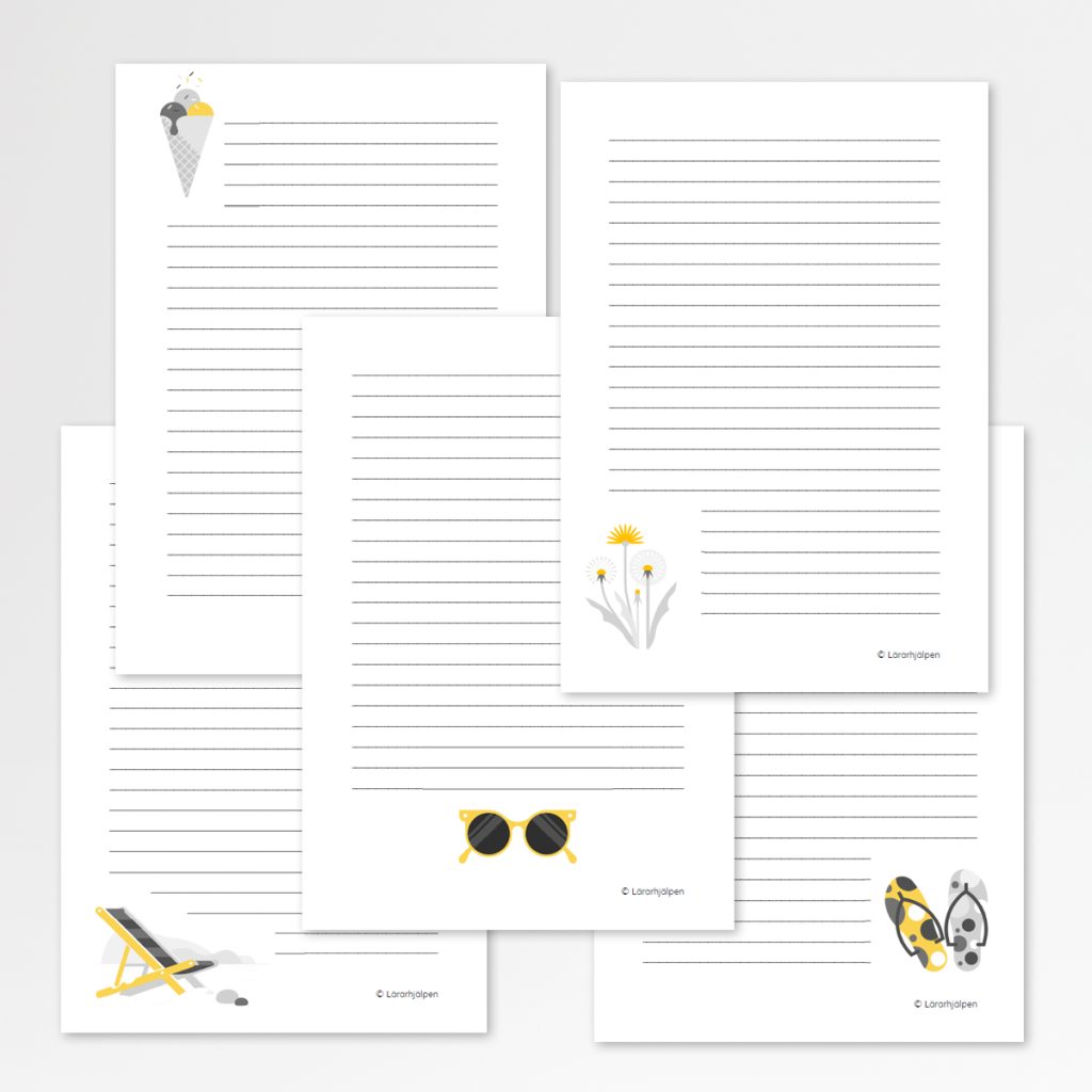 Tomma rader – sommar