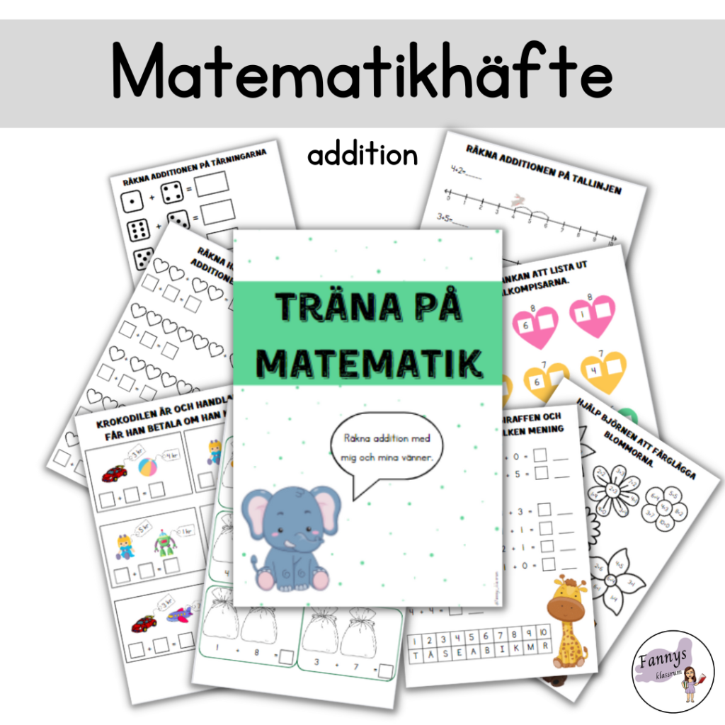 Träna på matematik- addition