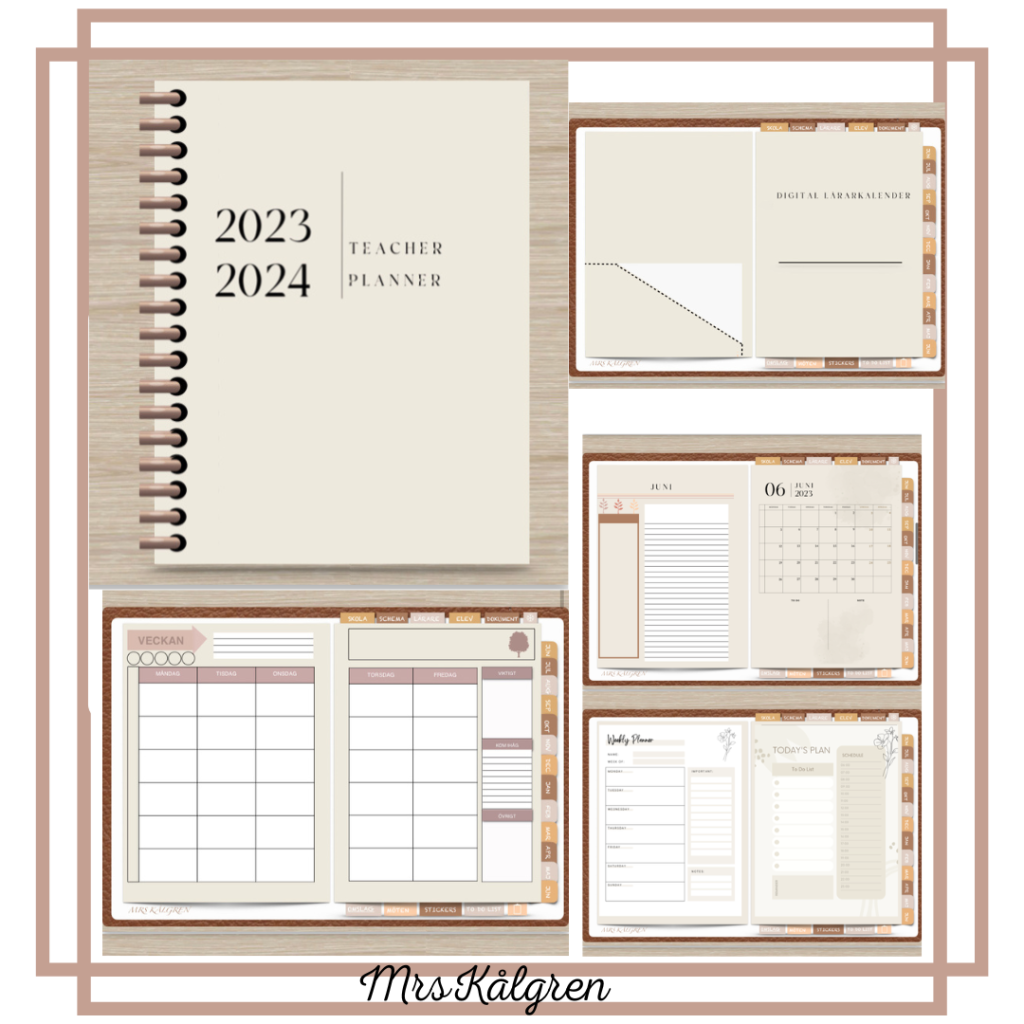 Digital Lärarkalender 2023-2024