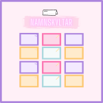 3 olika namnskyltar - bild 1