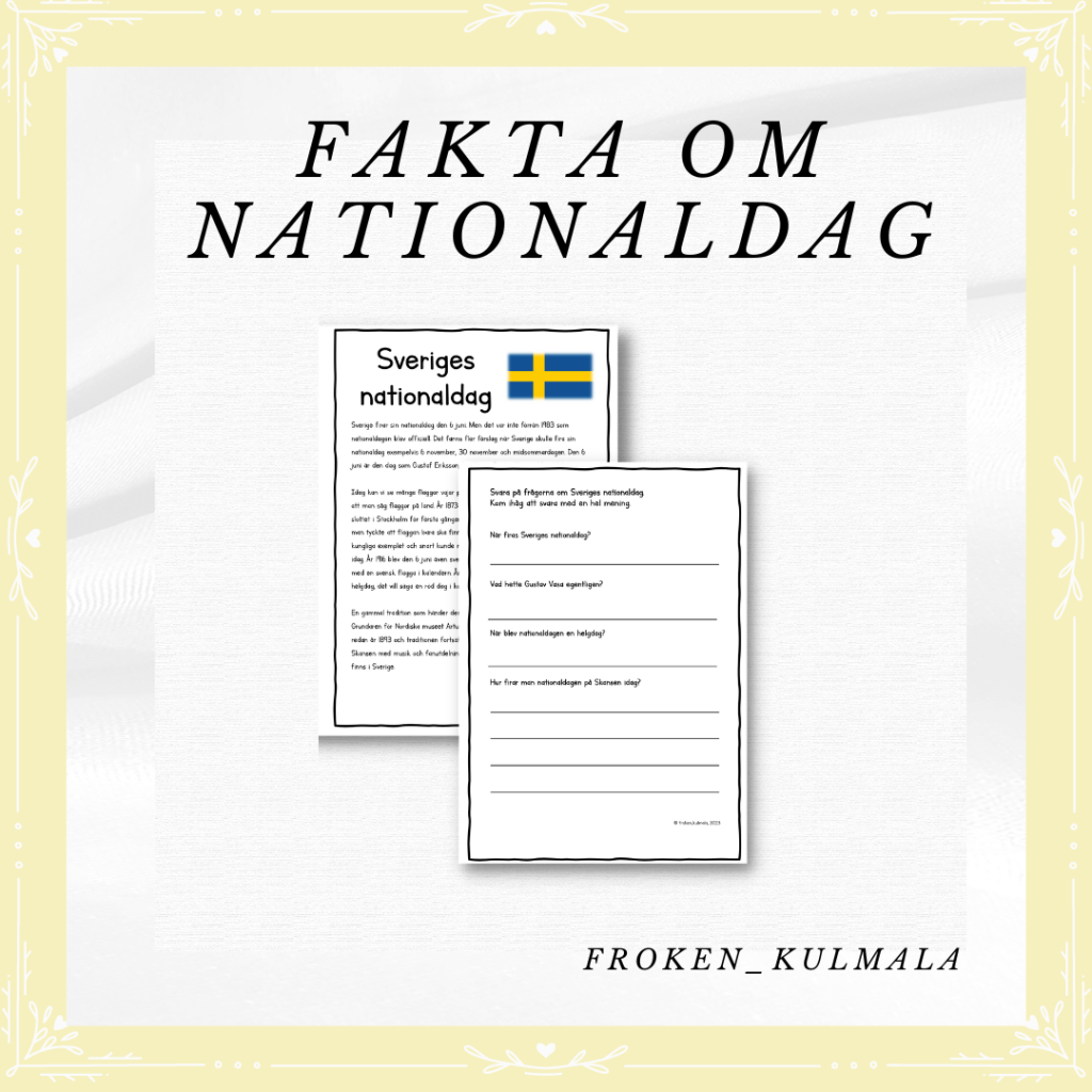 Fakta om Nationaldagen