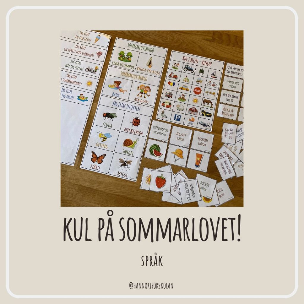 Kul på sommarlovet!