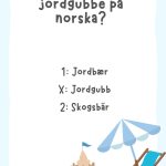 Tipspromenad – 30 frågor – Sommar - bild 5