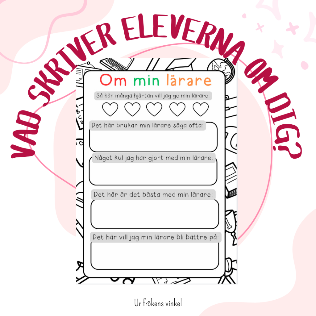 Bedöm din lärare