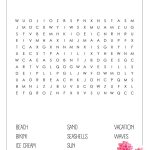 Word searches – 6 pieces – summer edition (+answer) - bild 2