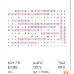 Word searches – 6 pieces – summer edition (+answer) - bild 5