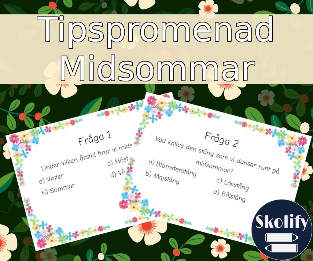 Tipspromenad: Midsommar tema! – A5