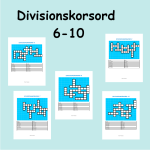 Divisionskorsord 6-10 - bild 1