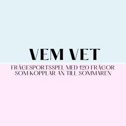 Frågesport - 120 frågor - sommar