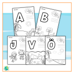 Målarbok – Sommar och Alfabetet - bild 2