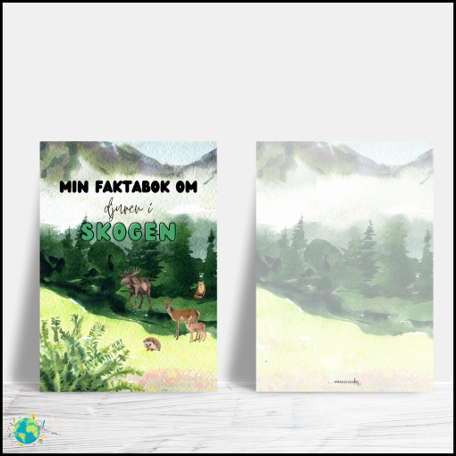 Min faktabok om djuren i skogen