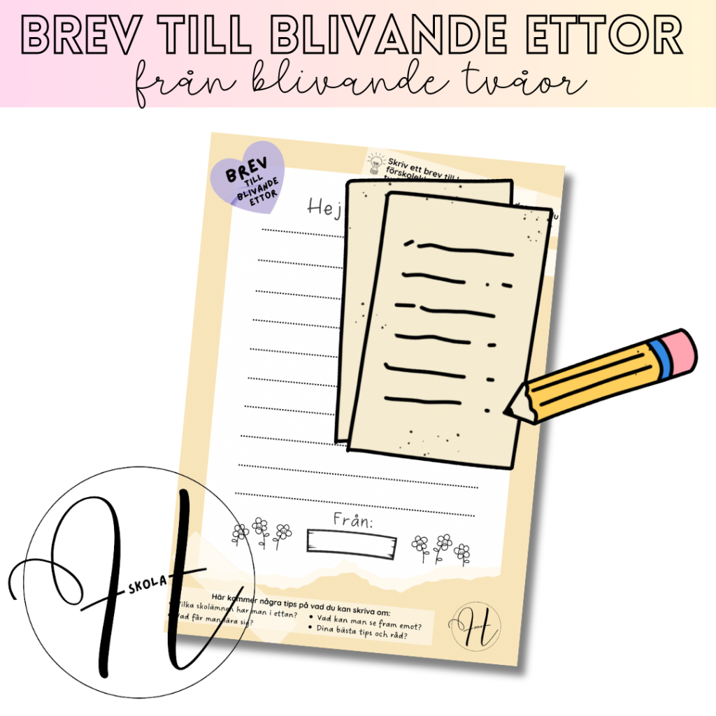 Brev till blivande ettor