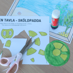 Pyssel: färglägga, klippa och klistra – sköldpadda - bild 2