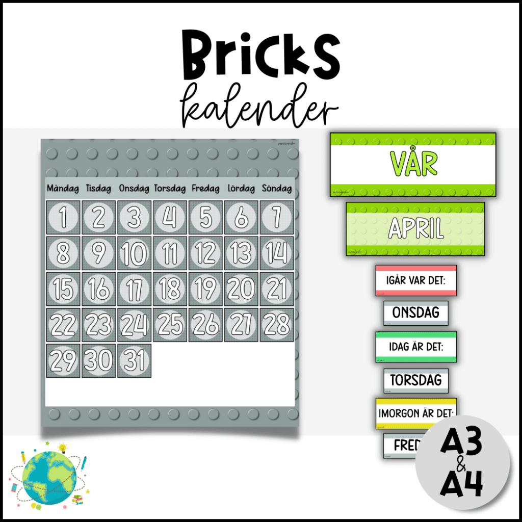 Bricks – Väggkalender