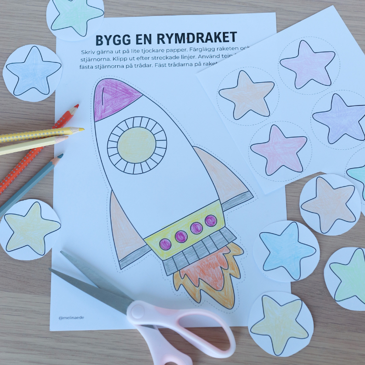 Pyssel: bygg en rymdraket