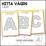 HITTA VÄGEN: labyrinter A-Z - bild 1