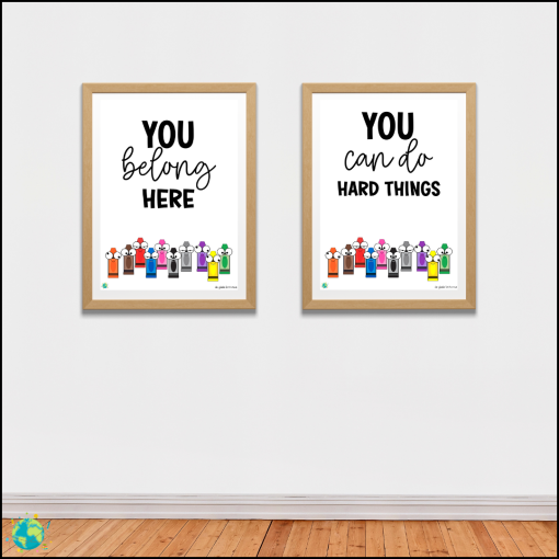 De glada kritorna - Posters