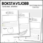 BOKSTAVSJOBB - bild 2