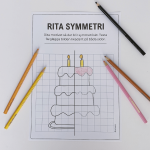 Symmetri – rita och färglägg - bild 2