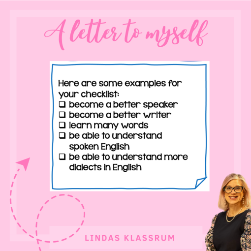 A letter to myself