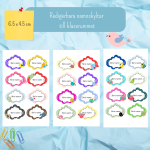 Namnskyltar redigeringsbar med fåglar - bild 1