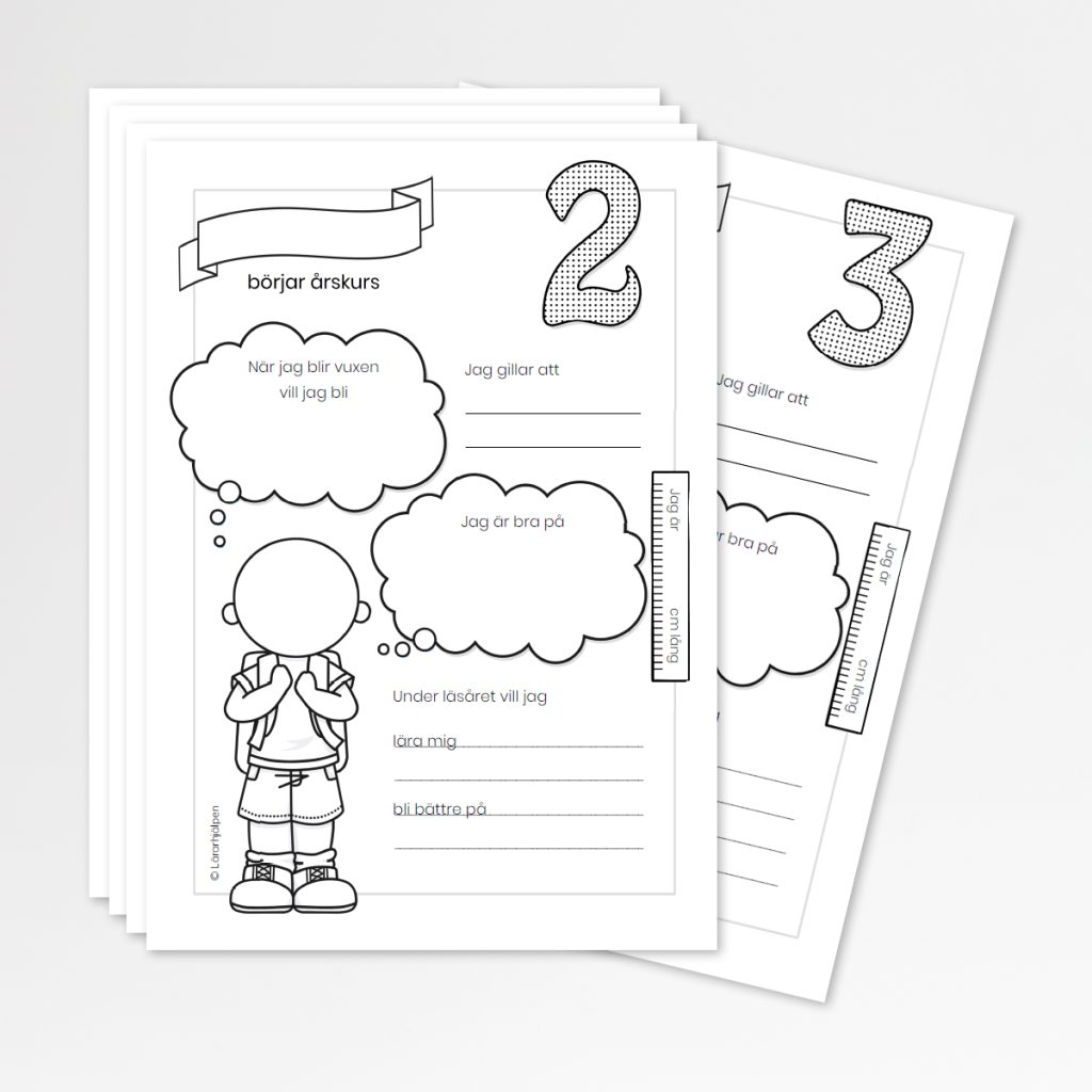 Jag börjar årskurs FK-9