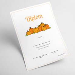 Diplom höstlovsbingo/läslovsbingo