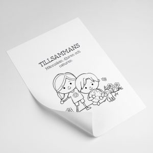 Framsida läsårstema: Tillsammans - människan, djuren och naturen
