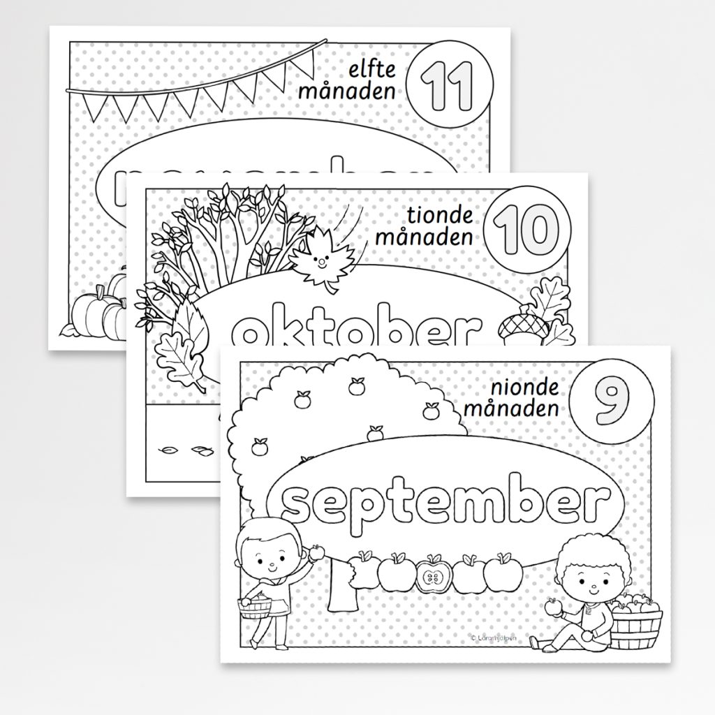 Målarbilder – höst