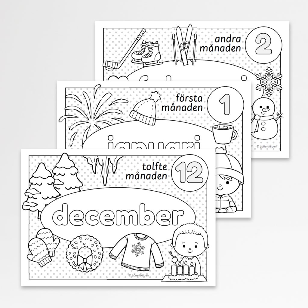 Målarbilder – vinter