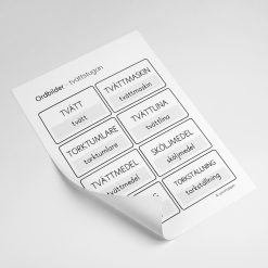 Ordbilder - tvättstugan