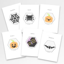 Pärlplattemönster - halloween