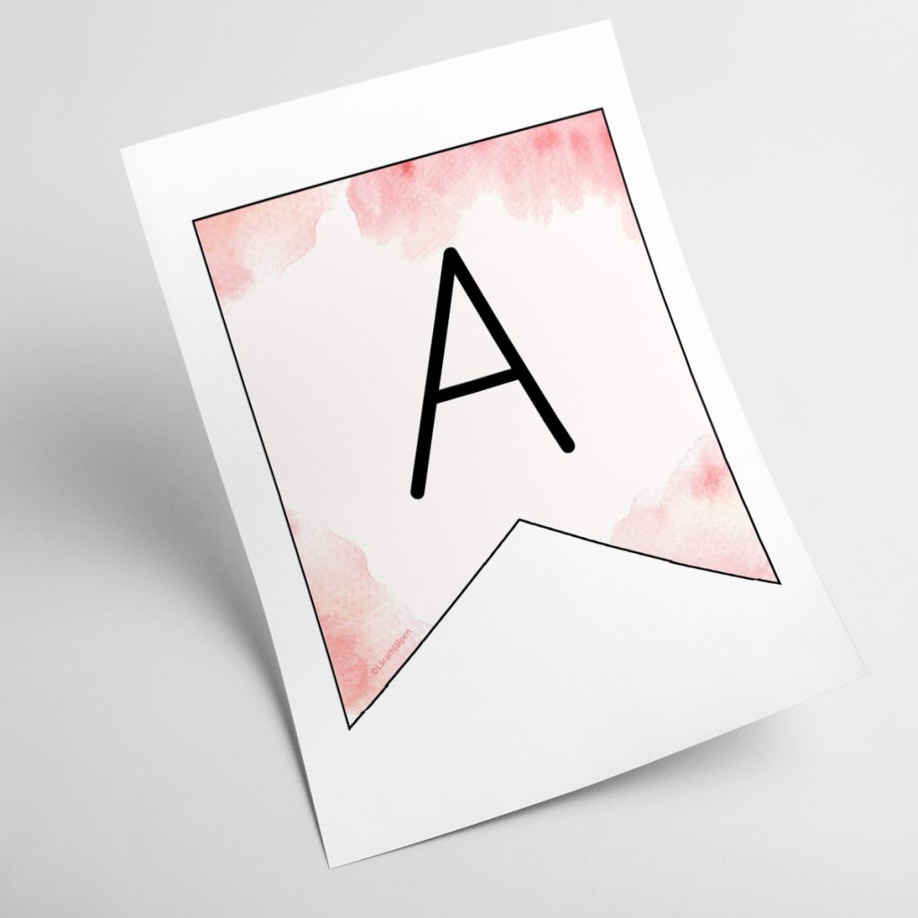 Skapa egen text till vimplar – sagotema