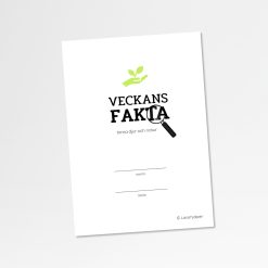Veckans fakta - framsida naturtema