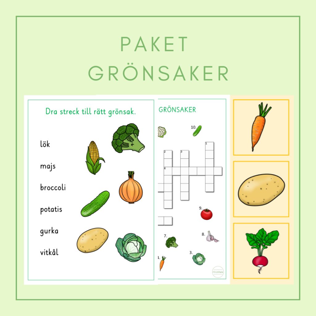 Paket grönsaker