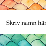 Namnskyltar redigeringsbara - bild 8