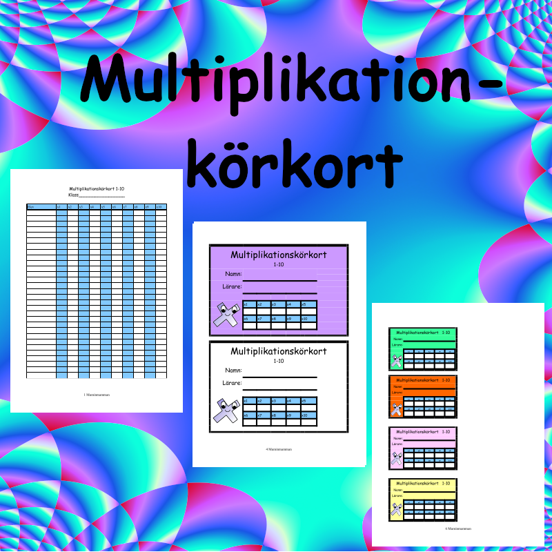 Multiplikationskörkort