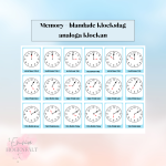 Memory – analoga klockan - bild 1