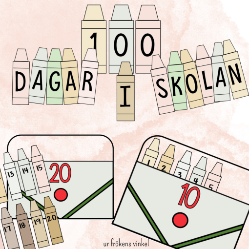 Crayola - 100 dagar i skolan