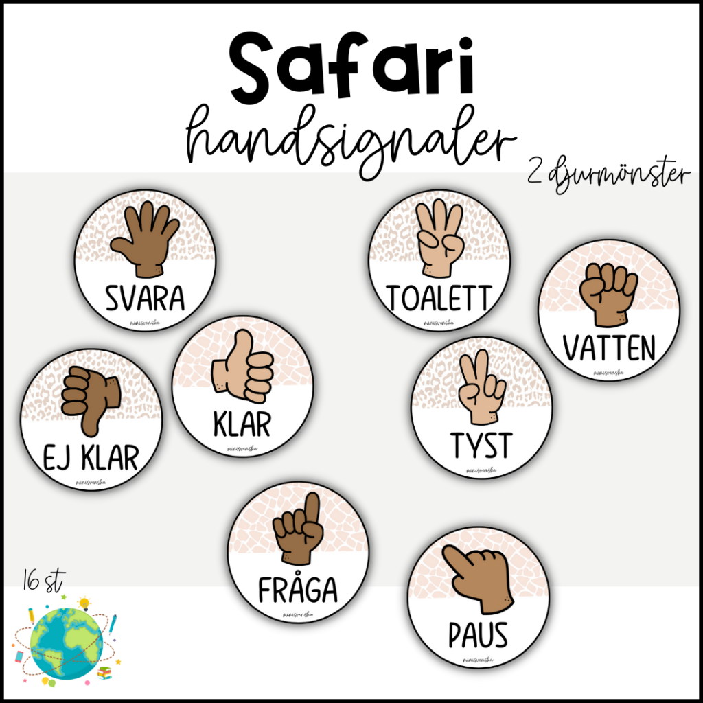 Safari – Handsignaler