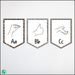 Safari – Alfabetet med tecken - bild 2