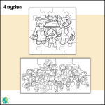 Sagornas värld – Pussel - bild 3