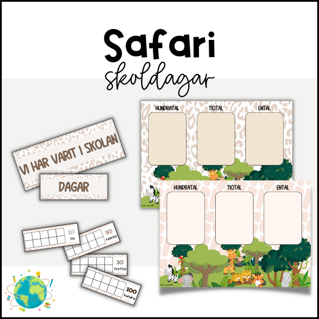 Safari – Vi räknar skoldagar