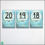 Havet – Alfabetet och siffror - bild 3