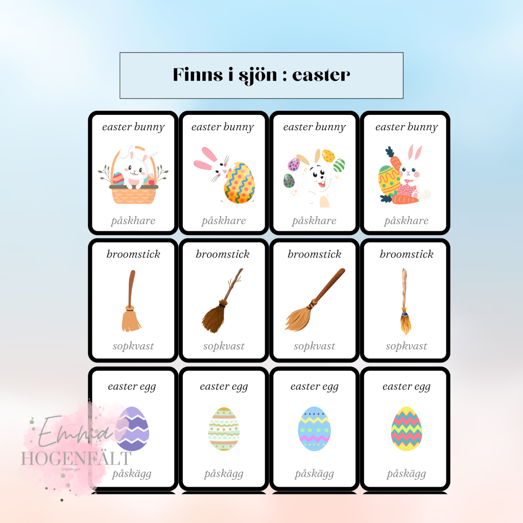 Finns i sjön – easter