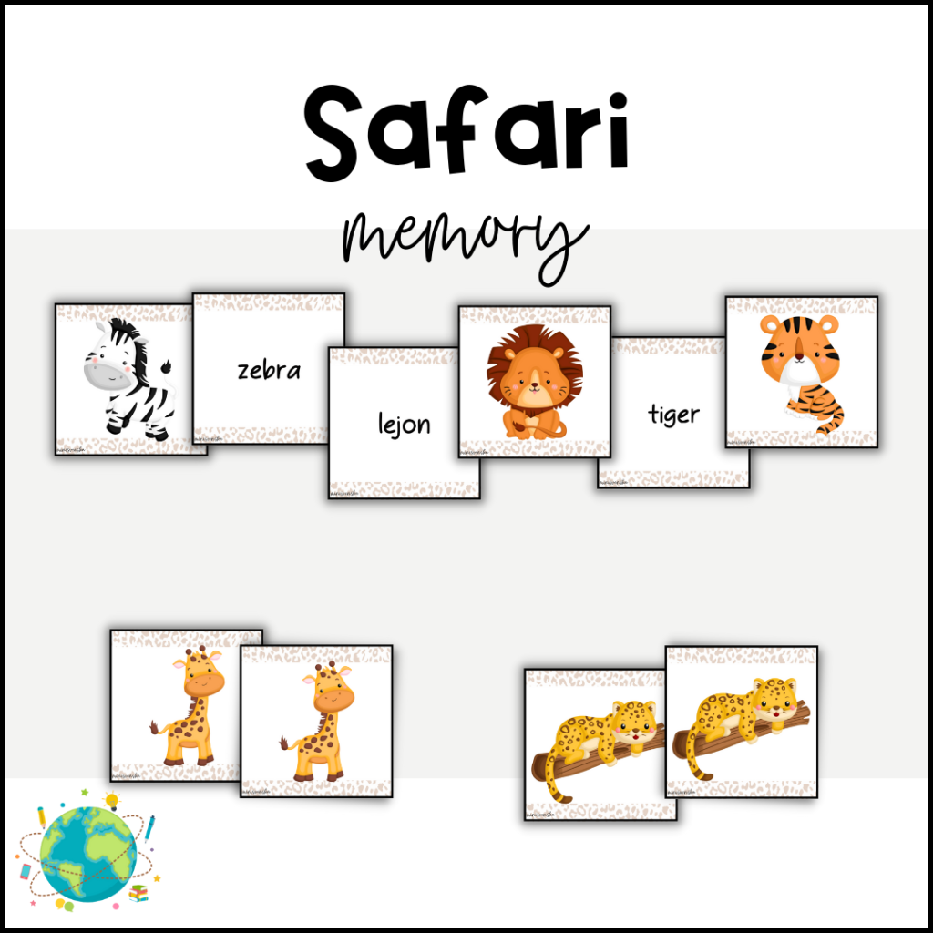 Safari – Djurmemory