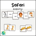 Safari – Djurmemory - bild 1