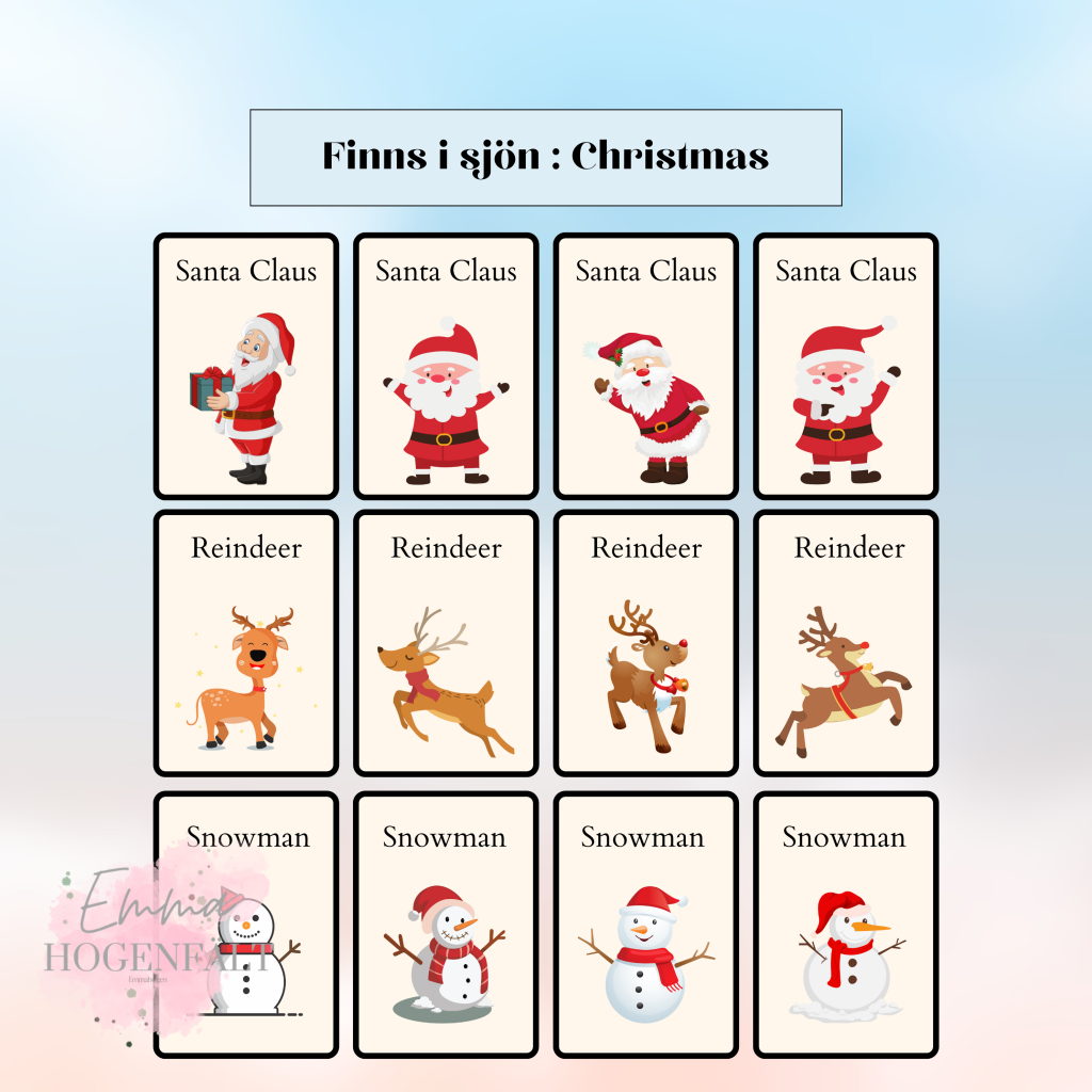 finns i sjön – Christmas