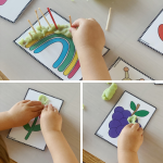 Kort med figurer – leklera eller trolldeg - bild 2