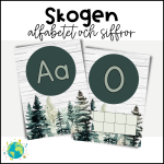 Skogen – Alfabetet och siffror - bild 1